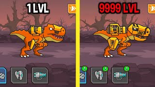MAX LEVEL in CyberDino: T-Rex vs Robots Game screenshot 2