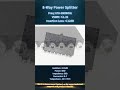 Reliable RF signal distribution for modern networks.#RFPower #PowerSplitter #telecomequipment