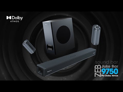 Zebronics Juke Bar 9750 - Dolby Atmos Soundbar