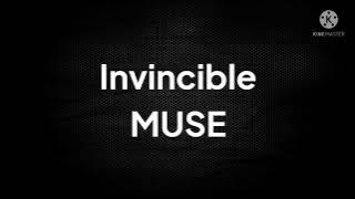 MUSE - Invincible ( lyrics )