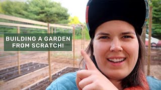 Turning an overgrown field into a garden!