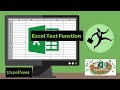 Excel Text Function @MicrosoftExcelacademy7