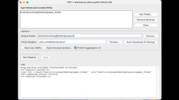 PDF to Markdown converter for Research Papers