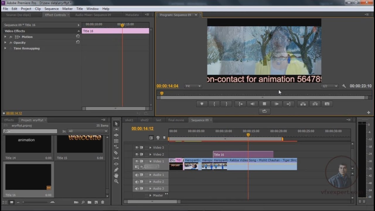 How to use Roll & Crawl for Text in Premiere Pro YouTube
