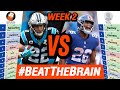 Fantasy Football Draft Week 2 (2020) #BeatTheBrain