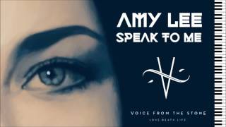 Amy Lee - Speak To Me - Piano Instrumental + Cello (WIth Lyrics) chords