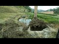 Escavadeira hidráulica CAT 312D iniciando mais uma lagoa parte 01 Op GALEGO CAPIXABA