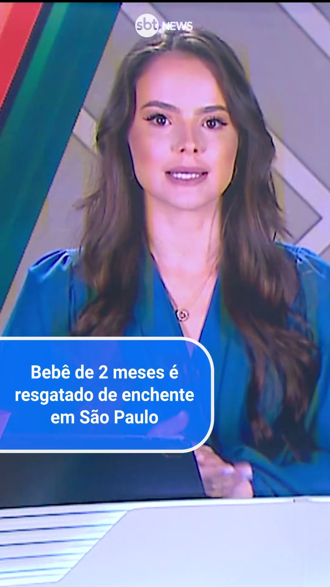 Bebê de 2 meses é resgatado de enchente em São Paulo