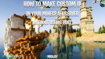 How To Make Free Custom IP in Your Minecraft Server Without Using Port #minecraft