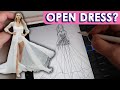 REWORKING A DESIGN | WEDDING DRESS SKETCH | Naomi Peris Bridal