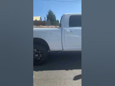 Tuned/Deleted 6.7 Cummins exhaust brake sound out of cab#509cummins