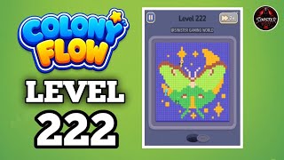 Colony Flow Level 222 Gameplay Walkthrough Solution