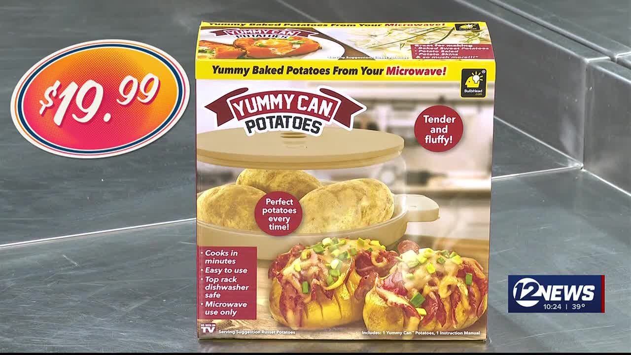 Baked Potato Microwave Cooker SEEN-ON-TV Cooks in Minutes Tender & Fluffy  Spuds, Microwave Potato Cooker kitchen cooking must haves gadgets, Endless