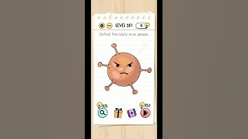 Brain Test Level 287 Walkthrough