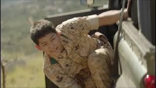 Dr. Kang and Captain Yoo get caught in a minefield | Descendants of the Sun Ep.17