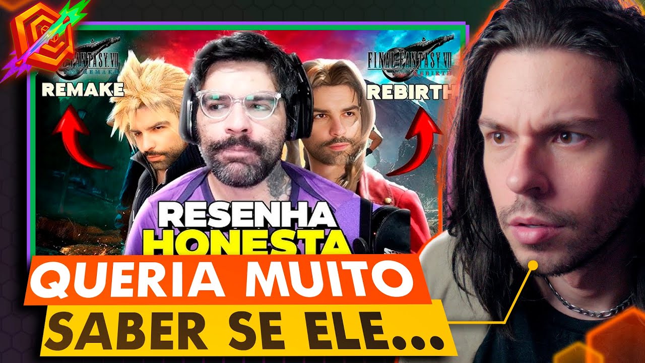 Cross CURTIU ou NÃO Final Fantasy VII? 🤔 | KK REAGE
