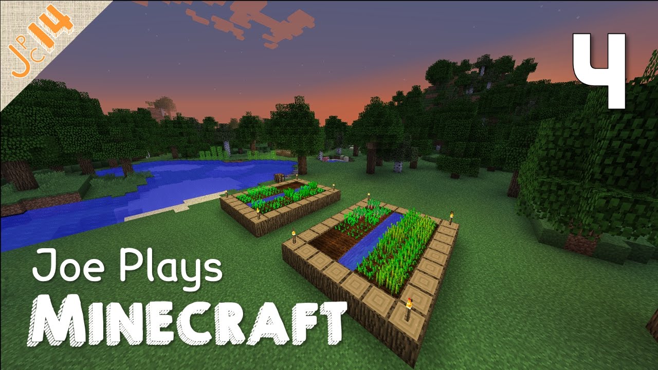 Joe Plays Minecraft S3 E4: FARMER JOE! [Survival] - YouTube