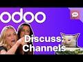 Odoo discuss channels  getting started