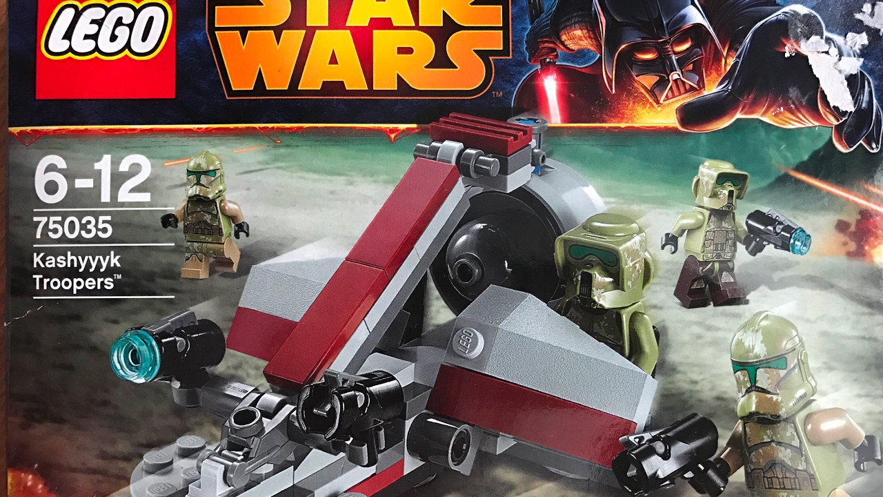 LEGO-ОБЗОР на набор 75035 Клоны с Кашиика и его сборка.