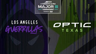 Elimination Round 1 |  @LAGuerrillas  vs @OpTicTexas  | Toronto Ultra Major III | Day 2