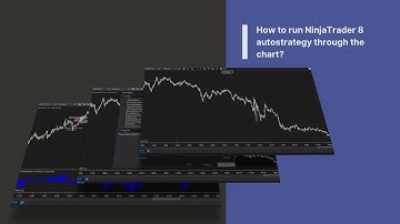 How to run NinjaTrader 8 autostrategy through the chart