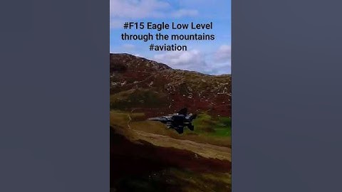 #Awesome #F15 Eagle in the Welsh mountains. #machloop #aviation #aircraft #shorts #photography #usa