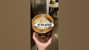 PEANUT BUTTER JAR HACK 🥣 #prozis