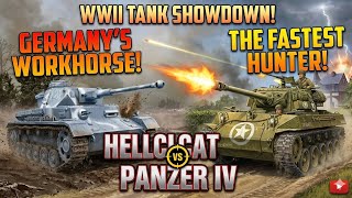 Hellcat vs Panzer IV – The Fastest Hunter vs Germany’s Workhorse