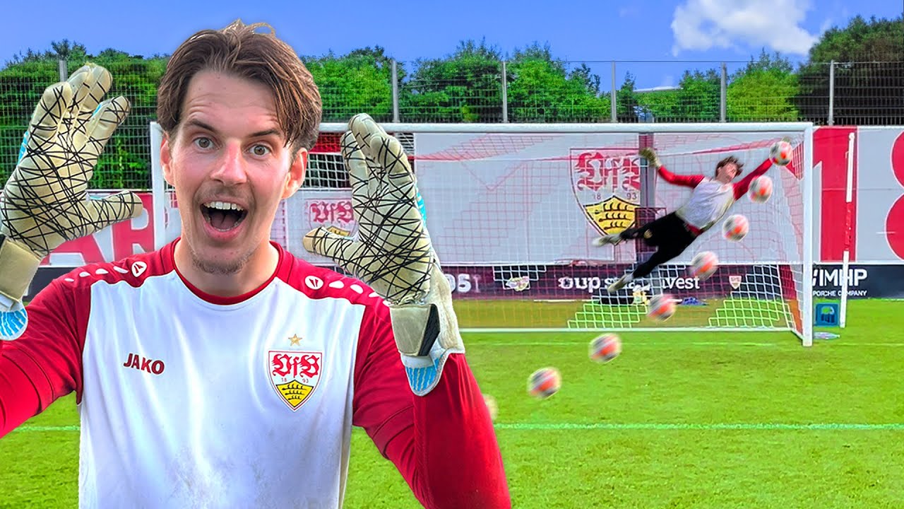 I Spent a Day as a VfB Stuttgart Goalkeeper!