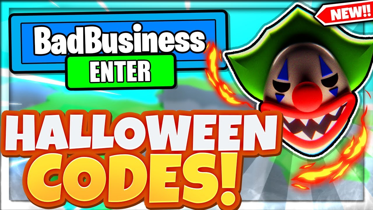 BAD BUSINESS CODES *HALLOWEEN UPDATE* ALL NEW SECRET OP ROBLOX BAD