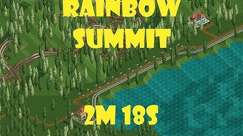 OpenRCT2 Speedrun - Rainbow Summit 2m18s