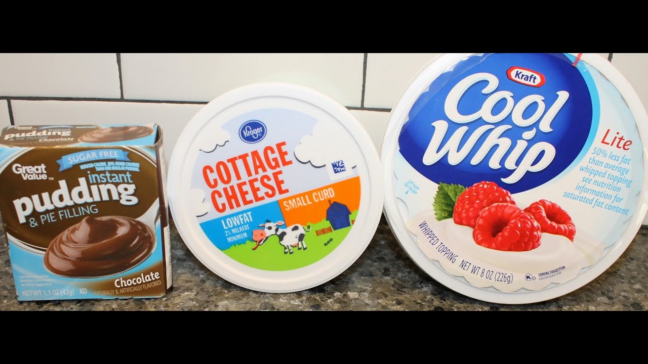 Low Calorie Dessert Recipe Cottage Cheese Pudding Mix Cool