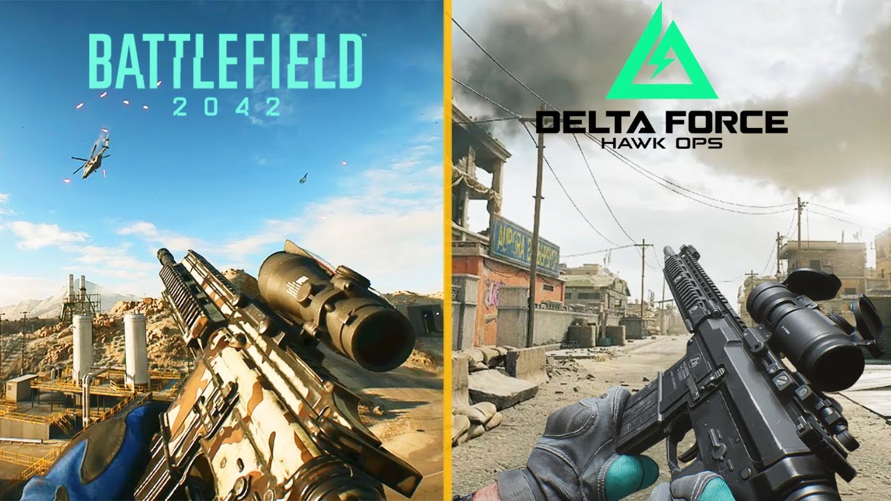 Attention to Detail & Physics Comparison: Battlefield 2042 Vs hawk Ops ...