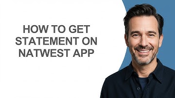 How to Get Statement on Natwest App - KevinHowTo
