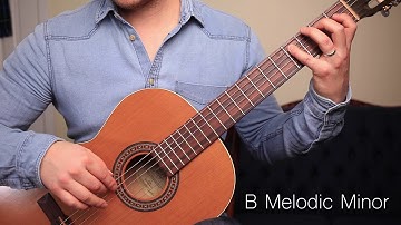 RCM L1 - B melodic minor scale (1 octave)
