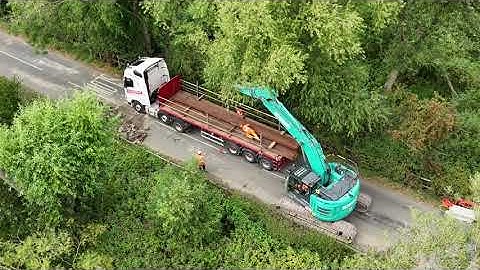 Restricted Access Sheet Piling, Ulleskelf - Sheet Piling (UK) Ltd