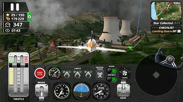 Airplane Flight Pilot Simulator Android Gameplay #2