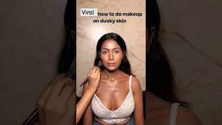 Dark Skin Mekup #makeup #makeuptutorial #makeup #shortvideo #makeupartist