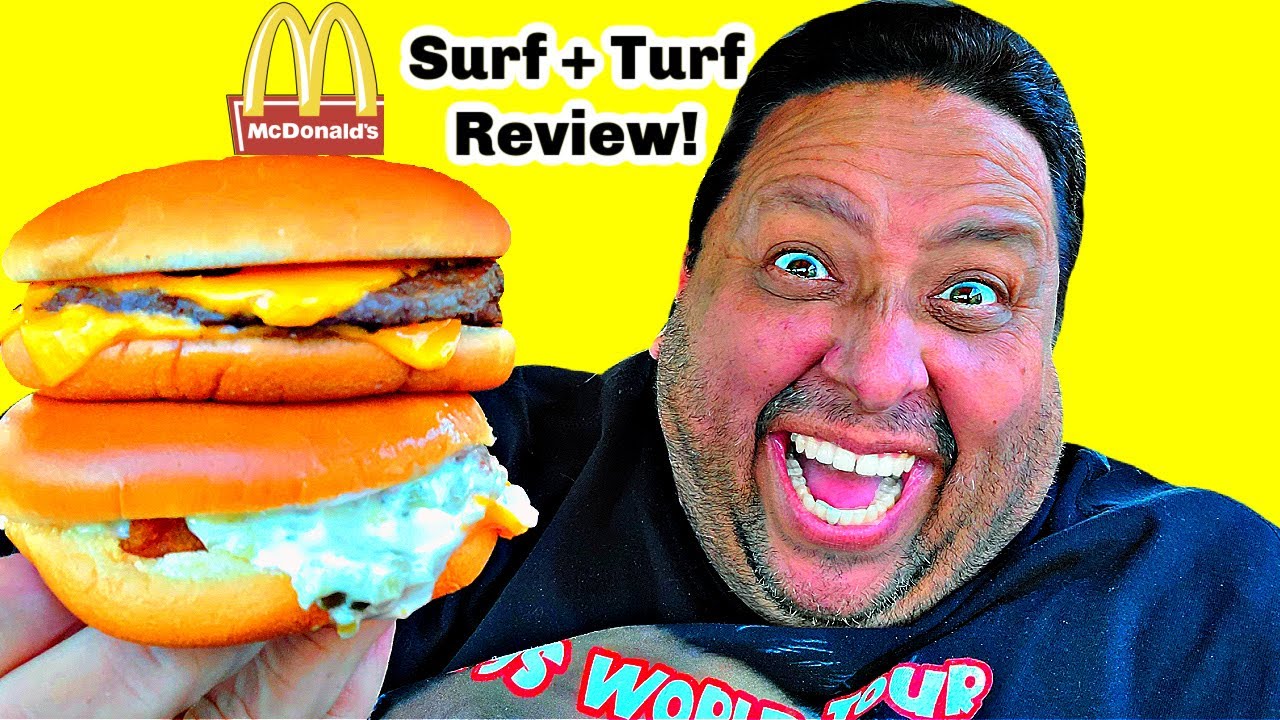 McDonald's Surf + Turf Review! - YouTube