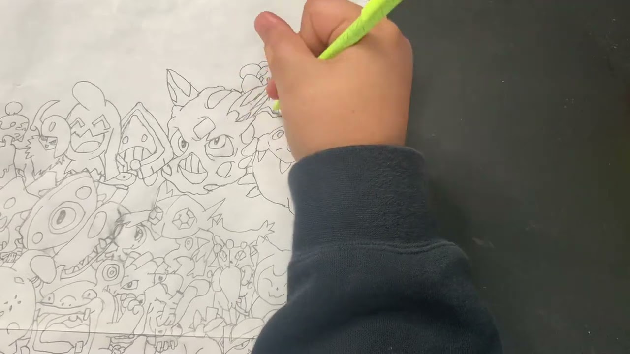 Me Drawing The 365th - 370th Pokémon: Walrein - Luvdisc