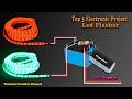 Top 3 Electronic Project Using 12v Relay 12v Supply BC547 BD139 & More Eletronic Components