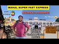 Mahal super fast express madurai to chennai train travel vlogmichael raj