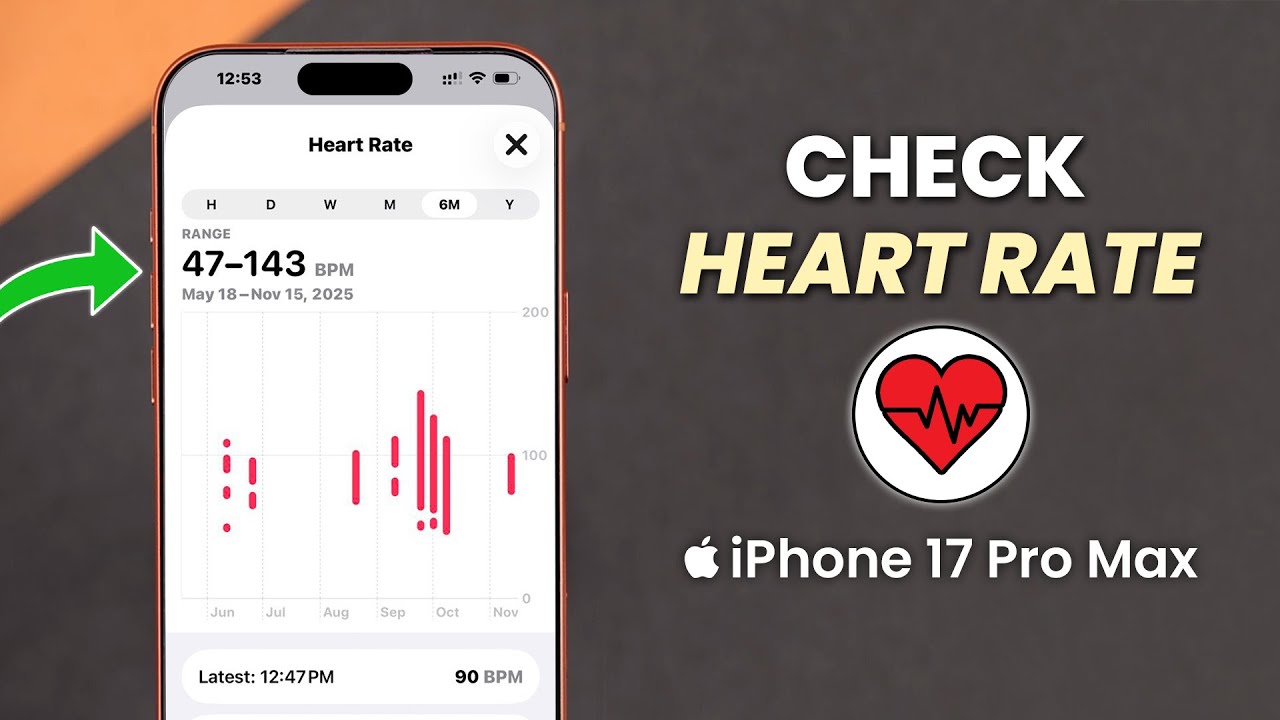Как проверить пульс на iPhone 17 Pro Max | Pro