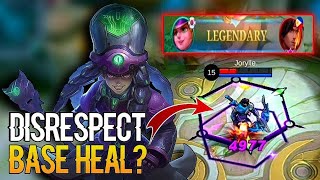 HARLEY MONTAGE! DISRESPECTING BASE HEAL? MOBILE LEGENDS BANG BANG