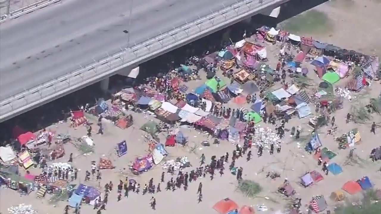 How thousands of Haitian migrants ended up at the Texas border