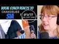 Vocal Coach Reacts to Sia - Chandelier LIVE #whatwentwrong - Sia has lost her voice?