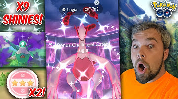 Shiny Dynamax Lugia Caught! Tons Of Shinies & Hundos Caught! (Pokémon GO)