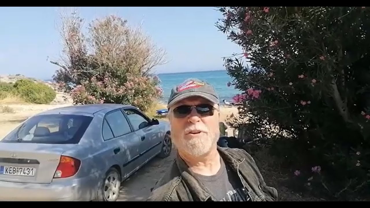 Where is every one? the News from Kefalonia, a trip to Katelios, and cooking a kebab Rudge style