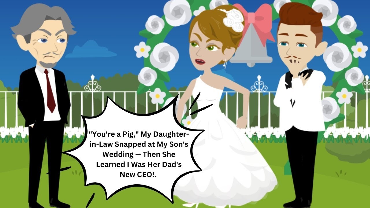 You're a Pig,  My Daughter in Law Snapped at My Son's Wedding — Then She Learned I Was Her Dad's