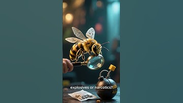 Bees Trained to Detect Explosives?! #shorts #facts #interestingworldfacts
